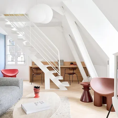 Apartment Luxury Duplex - Louvre Museum - 6 Guests