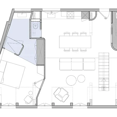 Luxury Duplex - Louvre Museum - 6 Guests Apartment